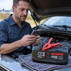 Авто пусковий пристрій для запуску автомобіля (2000A/ 22000mAh), Зарядно пусковий пристрій для авто, XBE